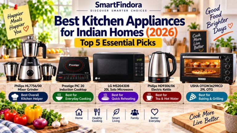 Best kitchen appliances in India 2026 – top 5 picks
