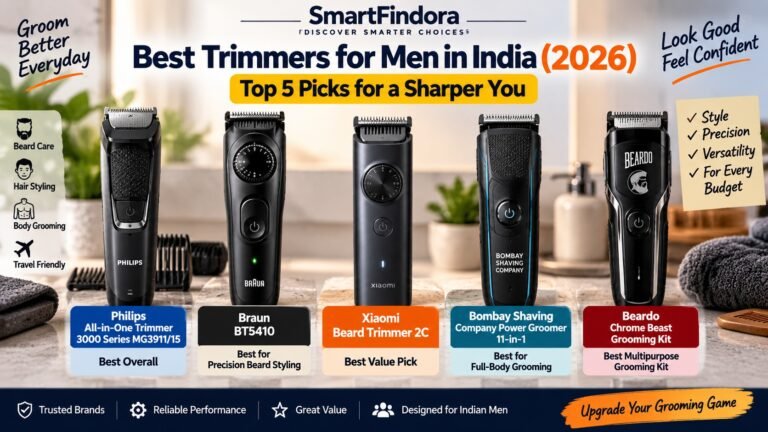 best trimmers for men in India 2026