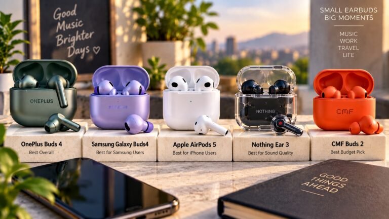 Best Wireless Earbuds in India (2026): Top 5 Picks for Every Budget